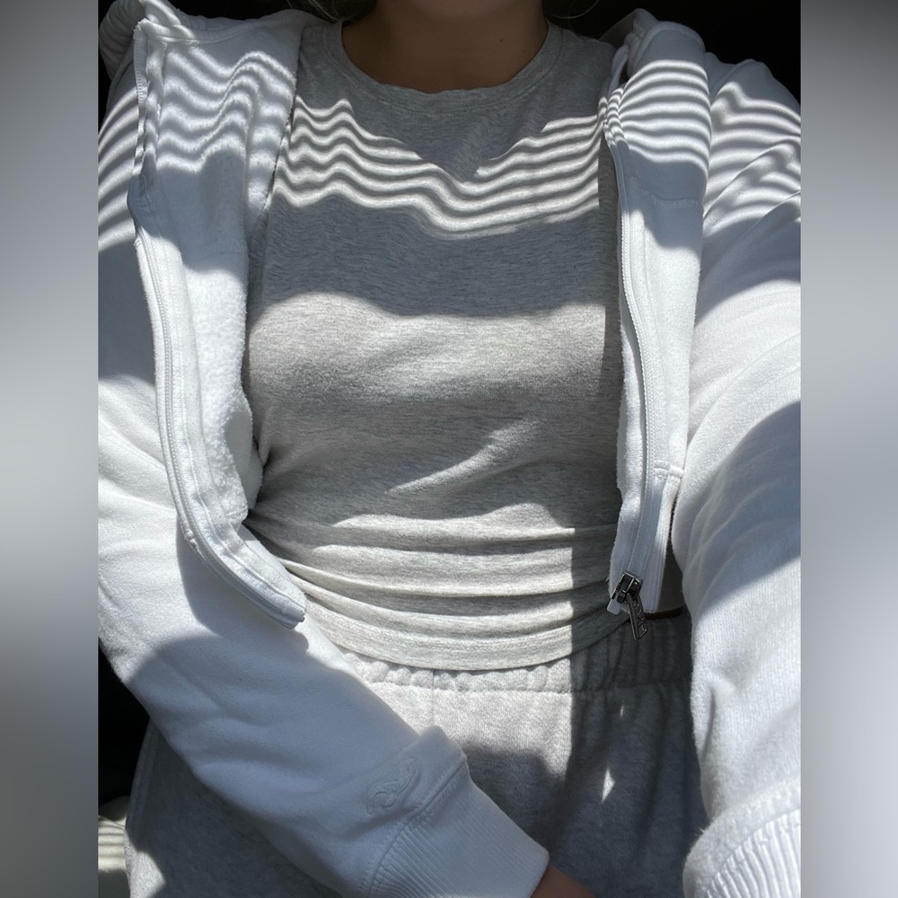 Hollister Cropped Zip Hoodie